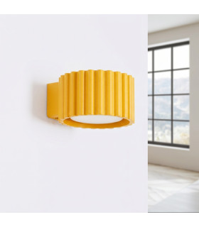 Aura Dome Wall Lamp Yellow 1x GX53-2