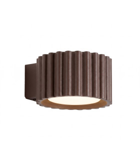 Aura Dome Wall Lamp Brown 1x GX53-1