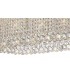 120x50cm Rectangular Ceiling Pendant Chandelier, 14 Light G9, Polished Chrome, Crystal - 7