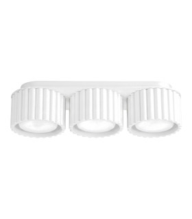 Aura Surface Mounted Downlight White 3x GX53-1