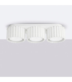Aura Surface Mounted Downlight White 3x GX53-2