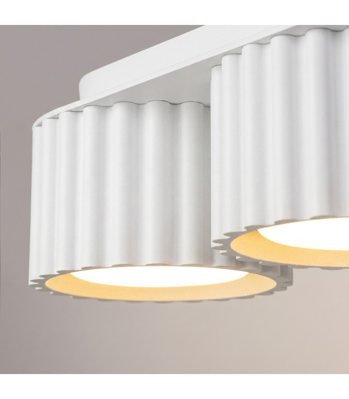 Aura Surface Mounted Downlight White 3x GX53-4