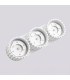 Aura Surface Mounted Downlight White 3x GX53-6