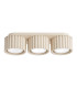 Aura Surface Mounted Downlight Beige 3x GX53-1