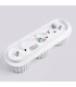 Aura Surface Mounted Downlight White 3x GX53-7