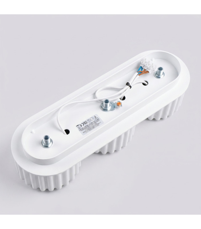 Aura Surface Mounted Downlight White 3x GX53-7