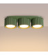 Aura Surface Mounted Downlight Olive Green 3x GX53-3
