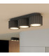 Aura Surface Mounted Downlight Black 3x GX53-11