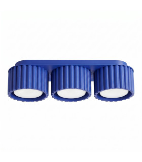 Aura Surface Mounted Downlight Ultramarine 3x GX53-1
