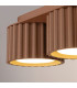 Aura Surface Mounted Downlight Mocca 3x GX53-4