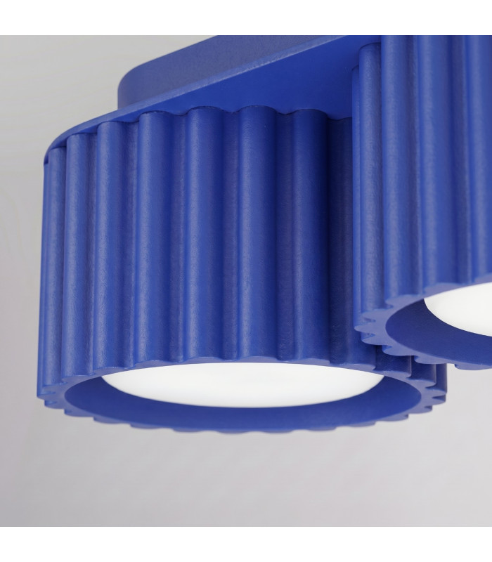 Aura Surface Mounted Downlight Ultramarine 3x GX53-5