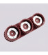 Aura Surface Mounted Downlight Burgundy 3x GX53-6