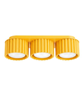Aura Surface Mounted Downlight Yellow 3x GX53-1