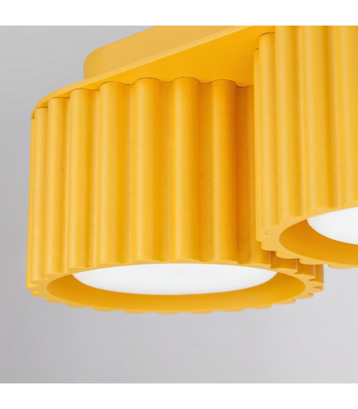 Aura Surface Mounted Downlight Yellow 3x GX53-5