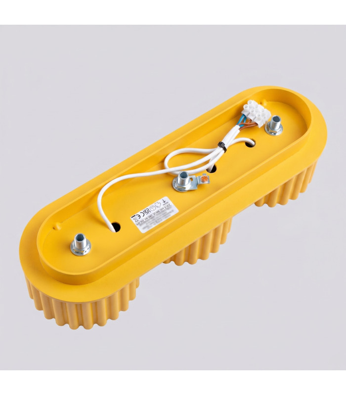 Aura Surface Mounted Downlight Yellow 3x GX53-7