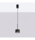 Aura Slim Pendant Ceiling Light Black 1x GX53-2