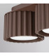 Aura Surface Mounted Downlight Brown 3x GX53-5