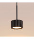 Aura Slim Pendant Ceiling Light Black 1x GX53-5