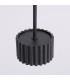 Aura Slim Pendant Ceiling Light Black 1x GX53-6