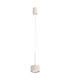 Aura Slim Pendant Ceiling Light Beige 1x GX53-1
