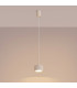 Aura Slim Pendant Ceiling Light Beige 1x GX53-3