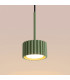 Aura Slim Pendant Ceiling Light Olive Green 1x GX53-5