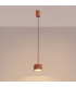 Aura Slim Pendant Ceiling Light Red Ochre 1x GX53-3