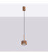 Aura Slim Pendant Ceiling Light Mocca 1x GX53-2