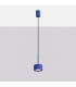 Aura Slim Pendant Ceiling Light Ultramarine 1x GX53-2