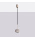 Aura Slim Pendant Ceiling Light Taupe 1x GX53-2