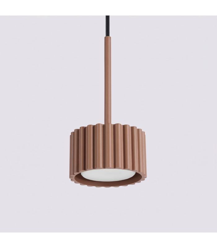 Aura Slim Pendant Ceiling Light Mocca 1x GX53-4