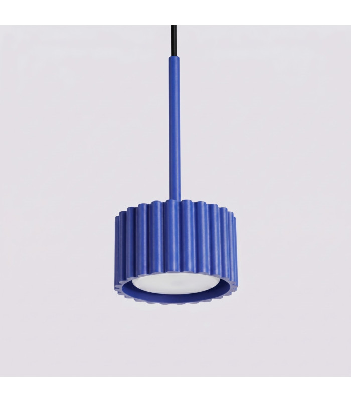 Aura Slim Pendant Ceiling Light Ultramarine 1x GX53-4