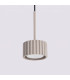 Aura Slim Pendant Ceiling Light Taupe 1x GX53-4