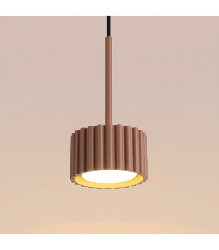 Aura Slim Pendant Ceiling Light Mocca 1x GX53-5