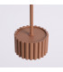 Aura Slim Pendant Ceiling Light Mocca 1x GX53-6