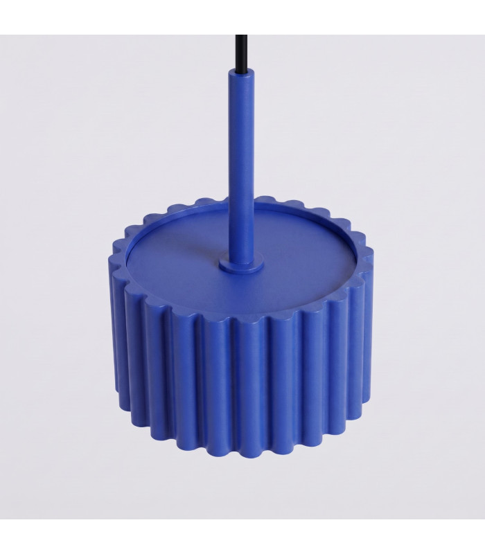 Aura Slim Pendant Ceiling Light Ultramarine 1x GX53-6