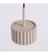 Aura Slim Pendant Ceiling Light Taupe 1x GX53-6