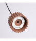 Aura Slim Pendant Ceiling Light Mocca 1x GX53-7