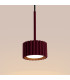Aura Slim Pendant Ceiling Light Burgundy 1x GX53-4