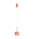 Aura Slim Pendant Ceiling Light Peach 1x GX53-1