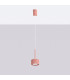 Aura Slim Pendant Ceiling Light Peach 1x GX53-2