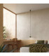 Aura Slim Pendant Ceiling Light Olive Green 1x GX53-12
