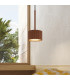 Aura Slim Pendant Ceiling Light Mocca 1x GX53-13