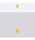 Aura Slim Pendant Ceiling Light Yellow 1x GX53-2