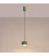 Aura Slim Pendant Ceiling Light Sage 1x GX53-3