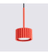 Aura Slim Pendant Ceiling Light Red 1x GX53-4