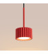 Aura Slim Pendant Ceiling Light Red 1x GX53-5