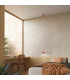 Aura Slim Pendant Ceiling Light Peach 1x GX53-12
