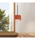 Aura Slim Pendant Ceiling Light Peach 1x GX53-13