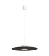 Ovo Integrated LED Pendant Ceiling Light Beige Black 1x GX53-1